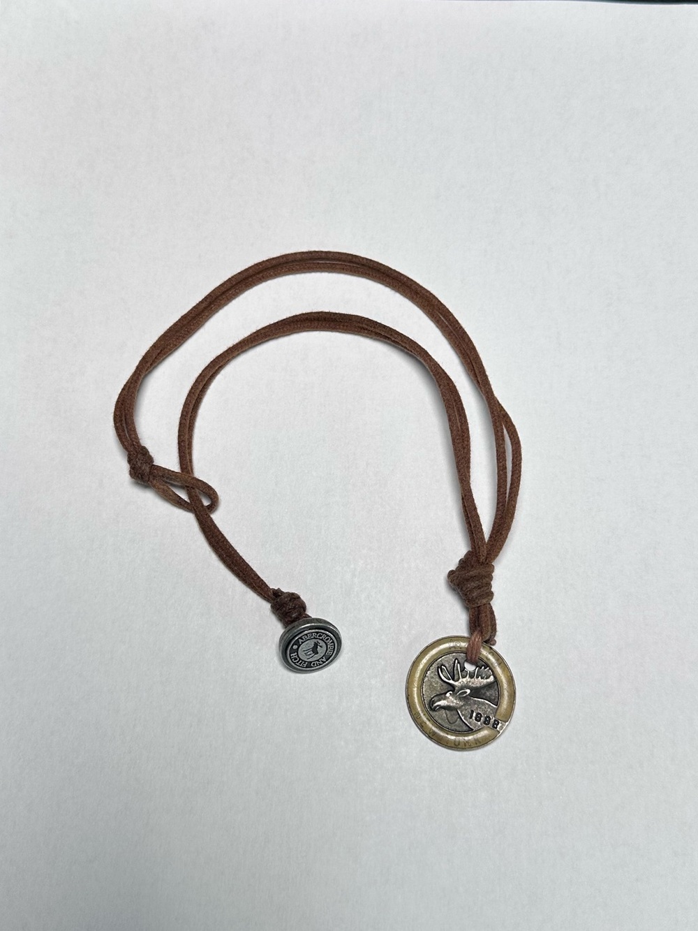 Vintage Abercrombie & Fitch Charm Rope Necklace 17 Inches